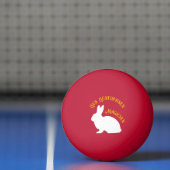Balle De Ping Pong Coupes et Ball Trick Rabbit personnalisé Ping Pong (Filet)
