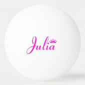 Balle De Ping Pong Couronne de la princesse (Devant)