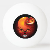 Balle De Ping Pong Crâne d'Halloween et Citrouille (Dos)