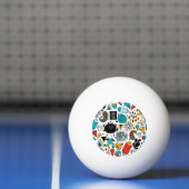 Balle De Ping Pong Crazy head (Filet)