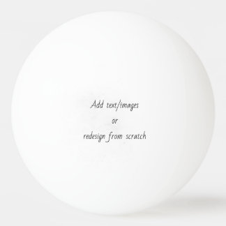 Balle De Ping Pong Create Your Own