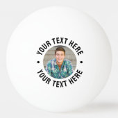 Balle De Ping Pong Create Your Own Photo (Dos)