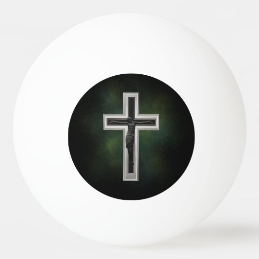 Balle De Ping Pong Crucifix (Dos)