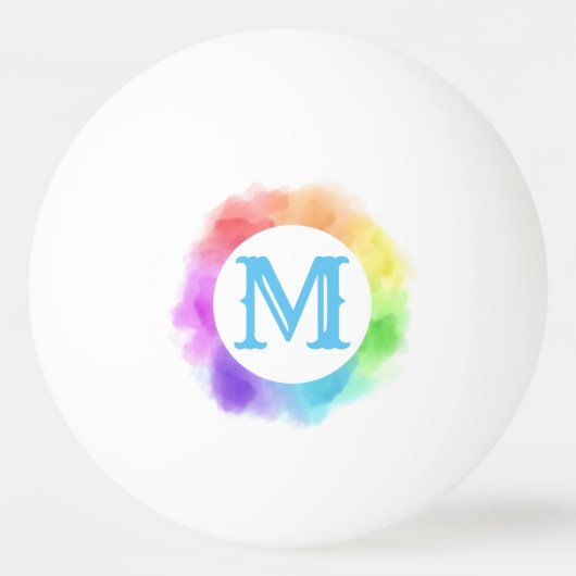 Balle De Ping Pong Customisez votre propre couleur (Devant)