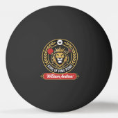 Balle De Ping Pong Customized Modern king Of Ping Pong Name (Dos)