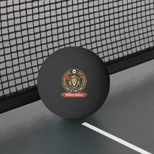 Balle De Ping Pong Customized Modern king Of Ping Pong Name