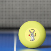 Balle De Ping Pong Cute bunny rabbit with vegetables (Filet)