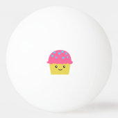 Balle De Ping Pong Cute Kawaii Cupcake (Dos)