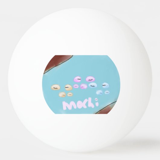Balle De Ping Pong Cute Mochi (Devant)
