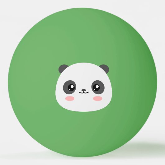 Balle De Ping Pong Cute Panda (Devant)