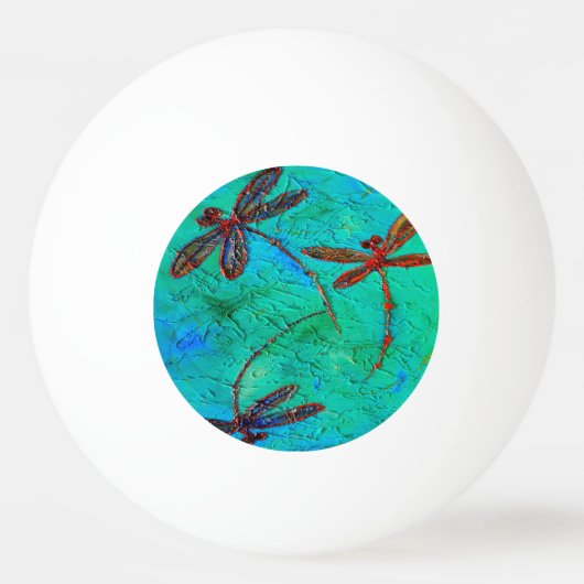 Balle De Ping Pong Danse Dragonfly (Dos)