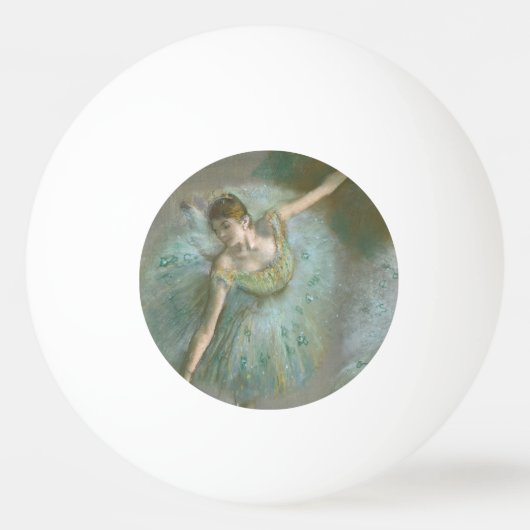 Balle De Ping Pong Danseuse en vert Edgar Degas (Devant)