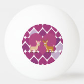 Balle De Ping Pong Deer Love (Dos)