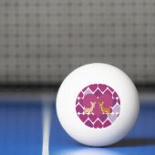 Balle De Ping Pong Deer Love (Filet)