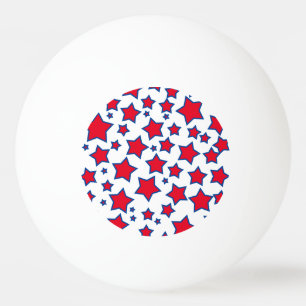 Balle De Ping Pong Design étoilé