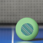 Balle De Ping Pong Design vert doux design motif aztèque (Filet)