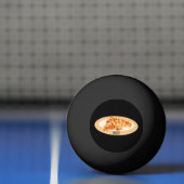 Balle De Ping Pong Dessin du Croissant (Filet)