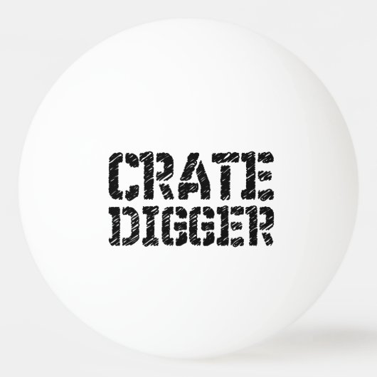 Balle De Ping Pong Digger de vitesse (Devant)