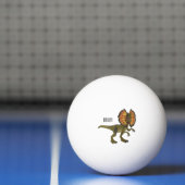Balle De Ping Pong Dilophosaurus dessin animé (Filet)