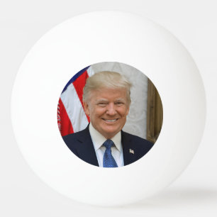 Balle De Ping Pong Donald Trump Président américain Maison Blanche MA