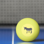 Balle De Ping Pong Donkey cartoon (Filet)