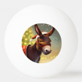 Balle De Ping Pong Donkey de Noël (4) (Devant)