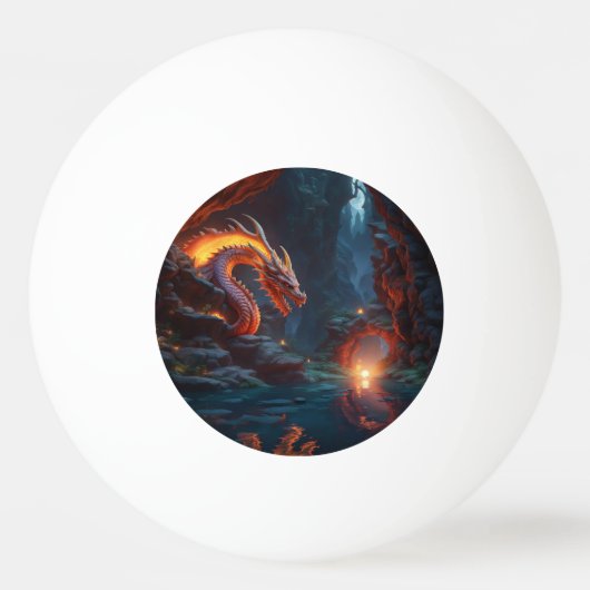 Balle De Ping Pong Dragon (Devant)