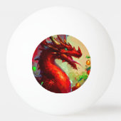 Balle De Ping Pong Dragon de Noël (1) (Devant)