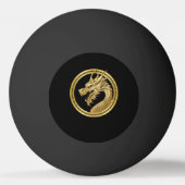 Balle De Ping Pong Dragon d'or (Dos)
