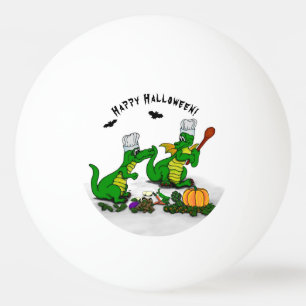 Balle De Ping Pong Dragons - Joyeux Halloween ! Aujourd'hui, je cuisi