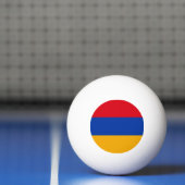 Balle De Ping Pong Drapeau Arménie (Filet)