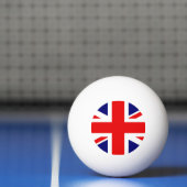Balle De Ping Pong Drapeau britannique Royaume-Uni d'Angleterre (Filet)