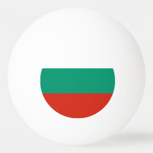 Balle De Ping Pong Drapeau Bulgarie