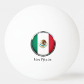 Balle De Ping Pong Drapeau cool Mexique (Dos)