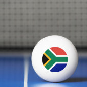 Balle De Ping Pong Drapeau d'Afrique du Sud (Filet)