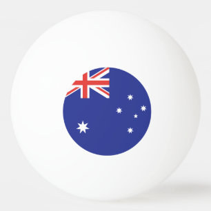 Balle De Ping Pong Drapeau d'Australie