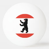 Balle De Ping Pong Drapeau de Berlin Ping-Pong Ball (Dos)