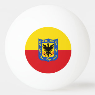 Balle De Ping Pong Drapeau de Bogota, Colombie Ping Pong Ball