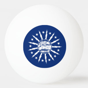 Balle De Ping Pong Drapeau de Buffalo, New York Ping-Pong Ball