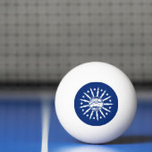 Balle De Ping Pong Drapeau de Buffalo, New York Ping Pong Ball (Filet)