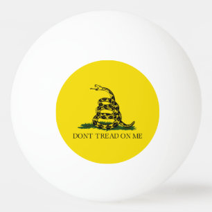 Balle De Ping Pong Drapeau de crotale de Gadsden : Guerre révolutionn