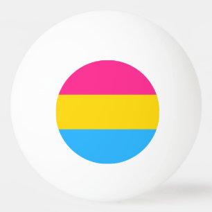 Balle De Ping Pong Drapeau de fierté pansexuel LGBTQ