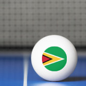 Balle De Ping Pong Drapeau de la Guyane (Filet)