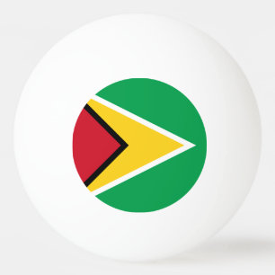 Balle De Ping Pong Drapeau de la Guyane