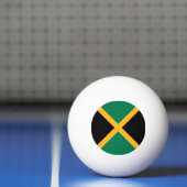 Balle De Ping Pong Drapeau de la Jamaïque (Filet)
