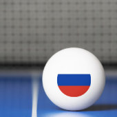 Balle De Ping Pong Drapeau de la Russie (Filet)