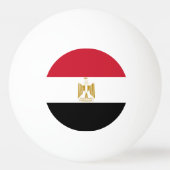 Balle De Ping Pong Drapeau de l'Égypte (Dos)