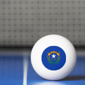 Balle De Ping Pong Drapeau de l'État du Nevada (Filet)