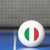 Balle De Ping Pong Drapeau de l'Italie (Filet)