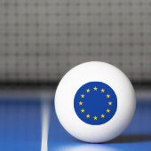 Balle De Ping Pong Drapeau de l'Union européenne (Filet)